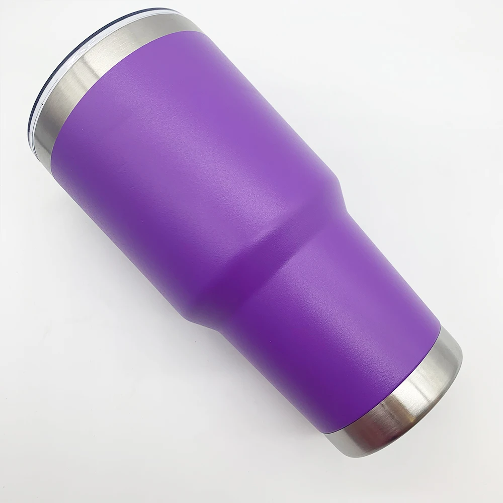 
30 oz BPA Free Stainless Steel Blank Wine Tumbler With Custom Color Logo 