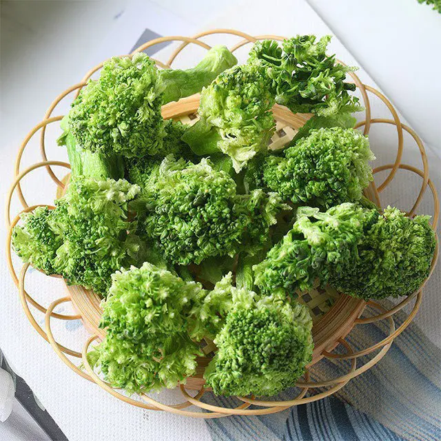 Bulk or small package vegetable Green and Healthy Vegetables Vacuum   freeze dried broccoli