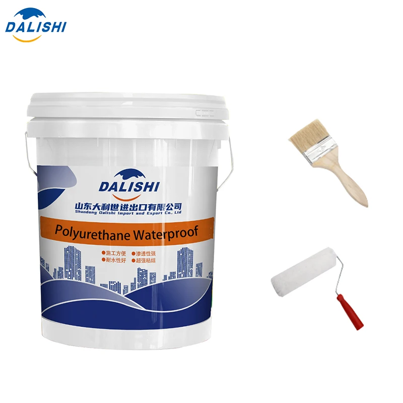 Waterproof and leakproof repair material polyurethane modified rubber waterproof paint repair roof leakage