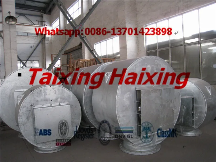 DNVGL,LR,BV,ABS,NK,RINA type approval  PE float ball Tank Vent Check Valve Air Pipe Head  manufacturer in China