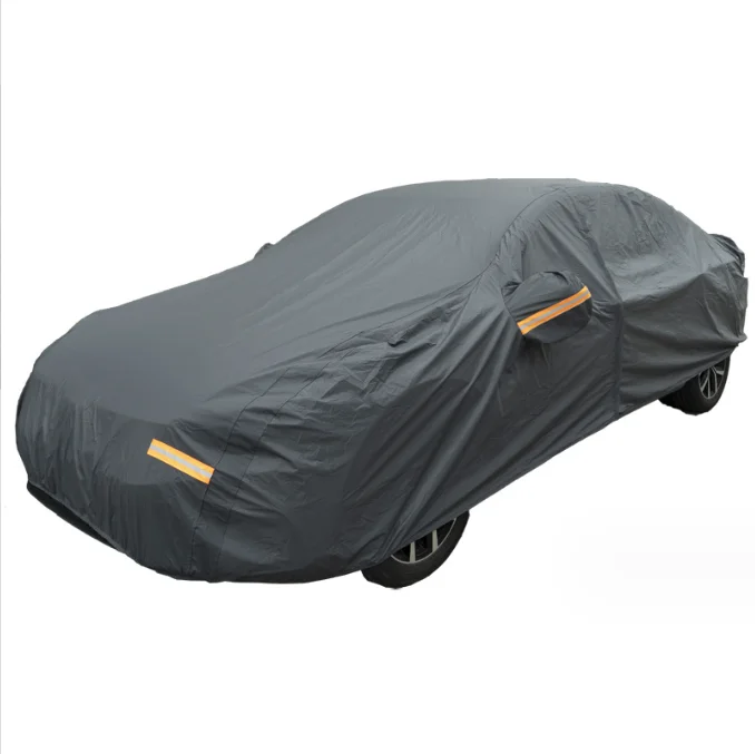 Waterproof universal car cover PVC+Cotton all weather rain sun uv protection sedan outdoor suv car cover