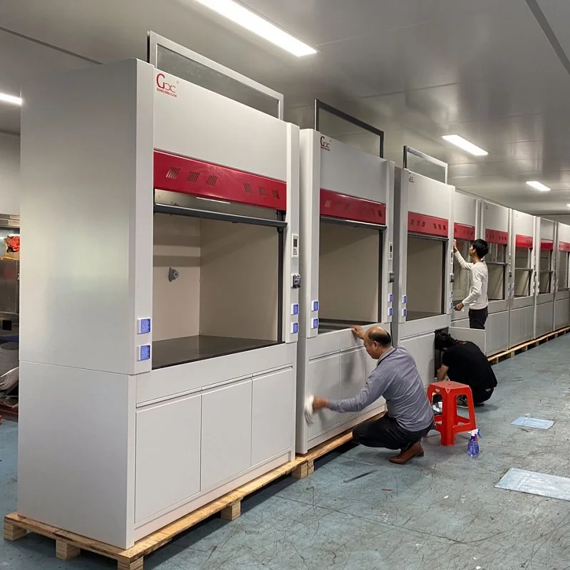 Custom Laboratory Chemical Fume Hood Price Fume Cupboard Laboratory Fume Hood Ducted FH1500(E)