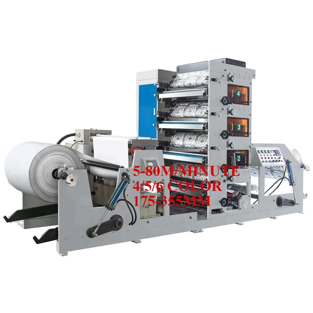 Wholesale Thermal /Fexo Label Printing Machine for Paper Cup/Paper Straw/Plastic Film