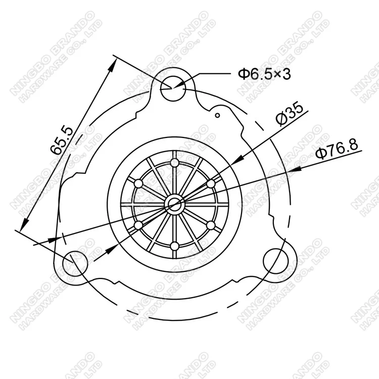 1261253 1' Pulse Jet Valve TPE Diaphragm Repair Kit For 8296400.8171 8297400.8171 Dust Collector Valve Membrane