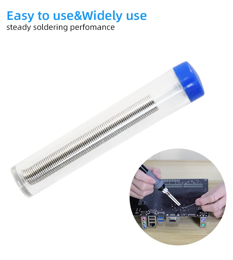 10g 0.8mm Diameter Flux Rosin Core Solder Wire Tube In Storage Tube Steady Soldering Welding Perfomance
