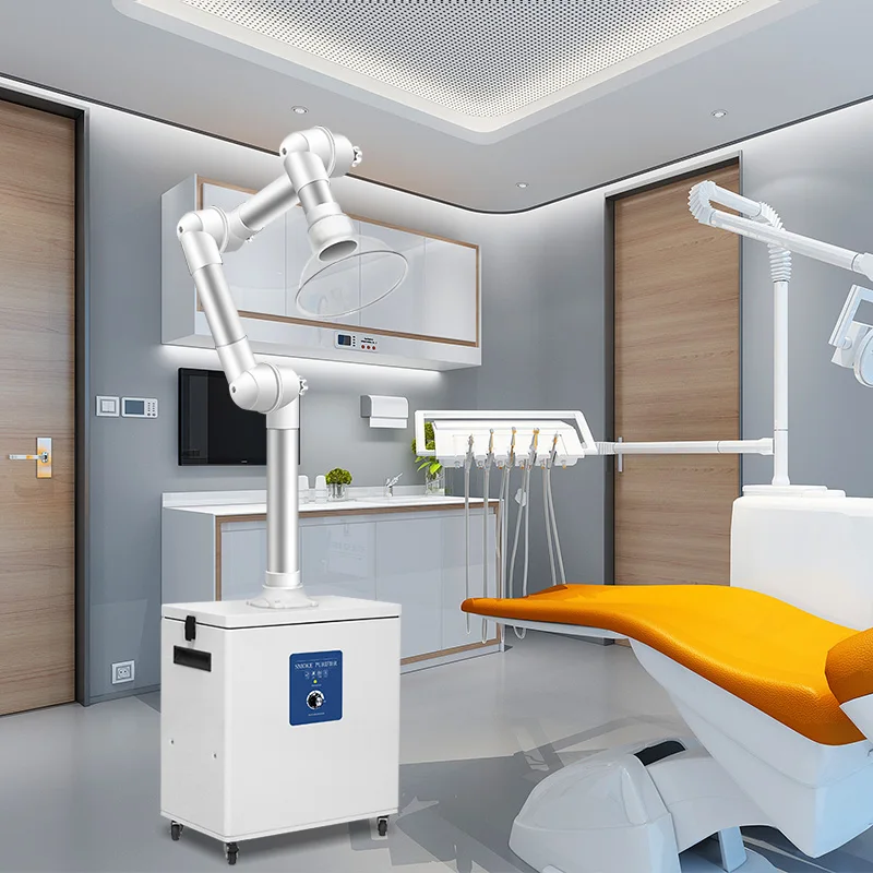 Factory Price 230W Laser beauty Smoke Absorber Dental External Oral Suction Unit