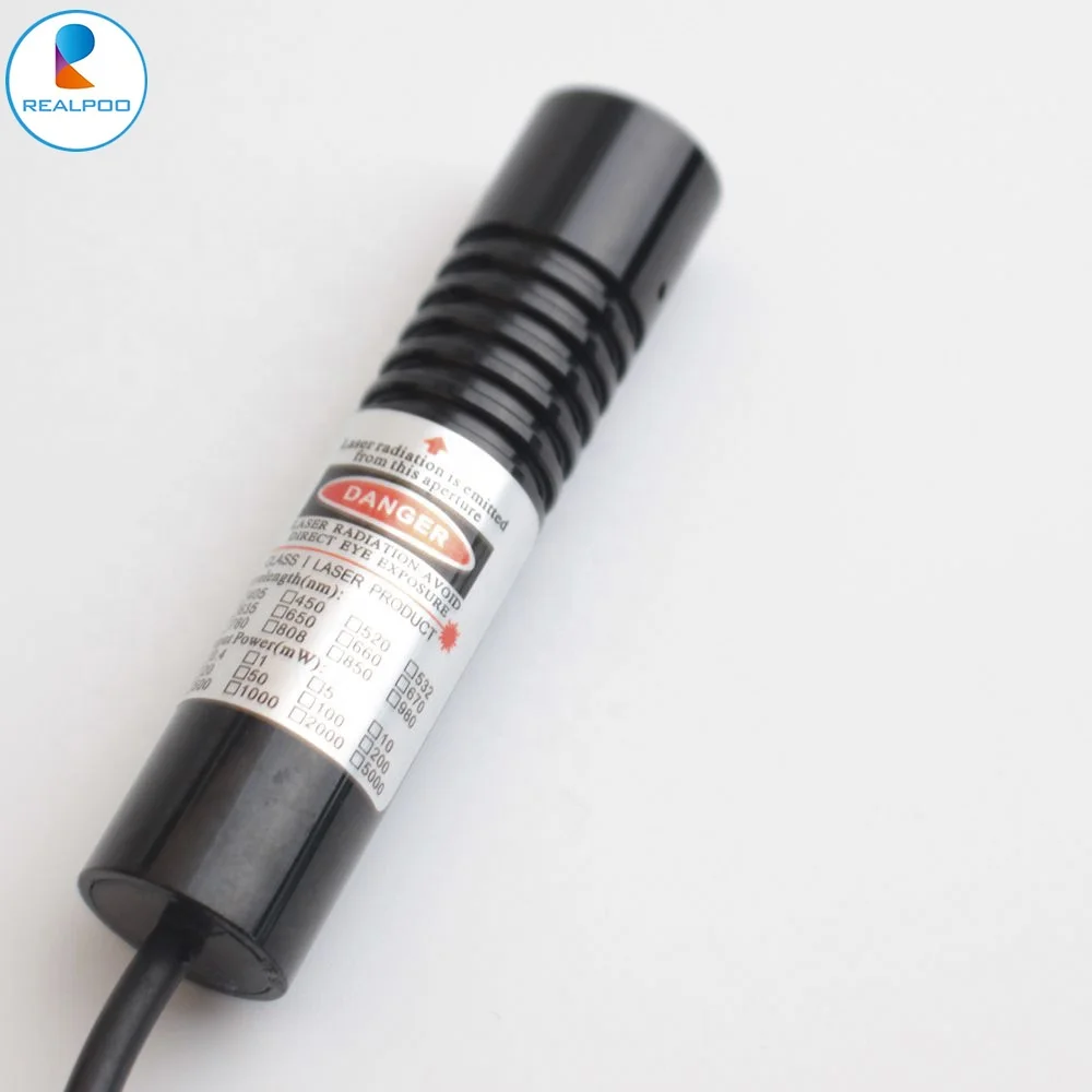 
High power red 650nm 100mw 12 meter line laser module for stone timber cutting machine 