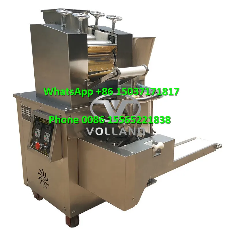 VEG SAMOSA Making Machine/square dumpling curry puff machine/commercial Spring Rolls Maker