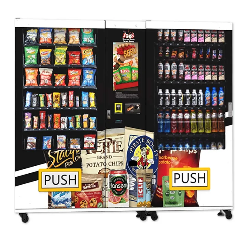 European Standard Outdoor Vending Machine for Foods and Drinks Snack Machines For Sale