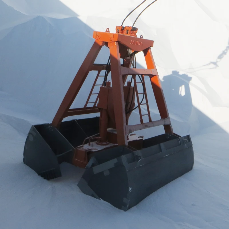 
China factory high quality remote control grab bucket for steel scrap 