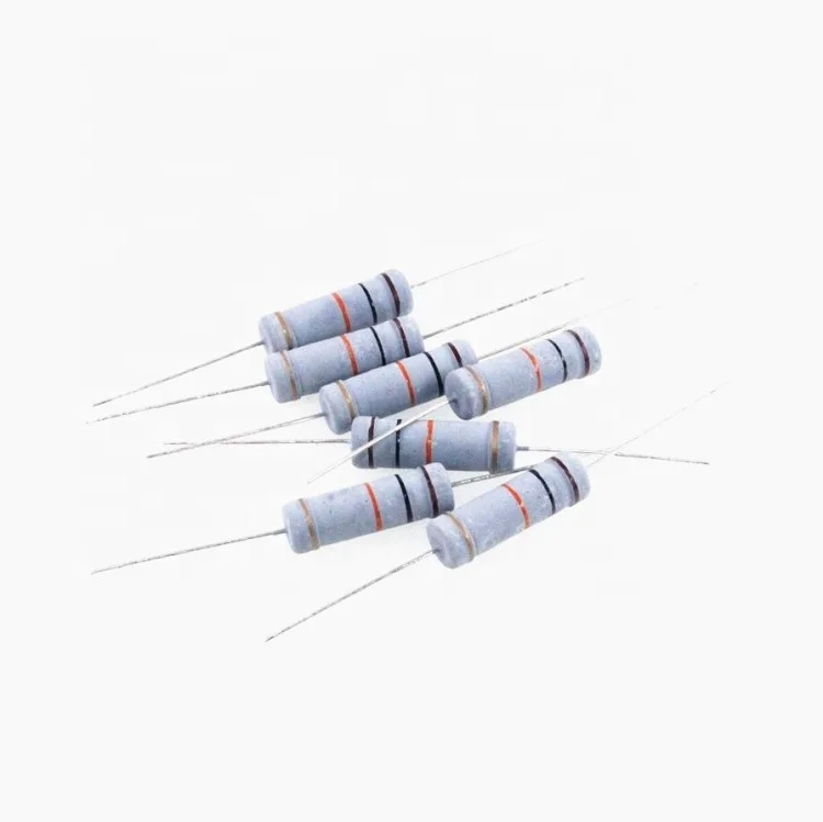 5W 5% Carbon Film Resistor 0.2R 2R 20R 200R 2K 5.1K 5.6K 6.2K 6.8K 7.5K 8.2K 20K 200K 2M