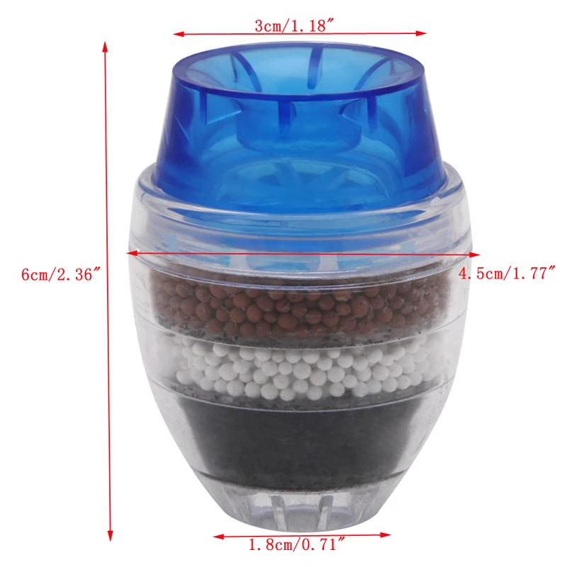 
 H717 садовый домашний очиститель воды, картридж для очистки воды, смесители для кухни, инфузионный многоцветный мини-кран с фильтром  