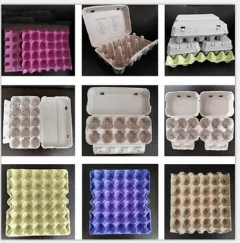 Automatic Paper Pulp Forming Egg Tray Machine Production Line with Plastic Mold