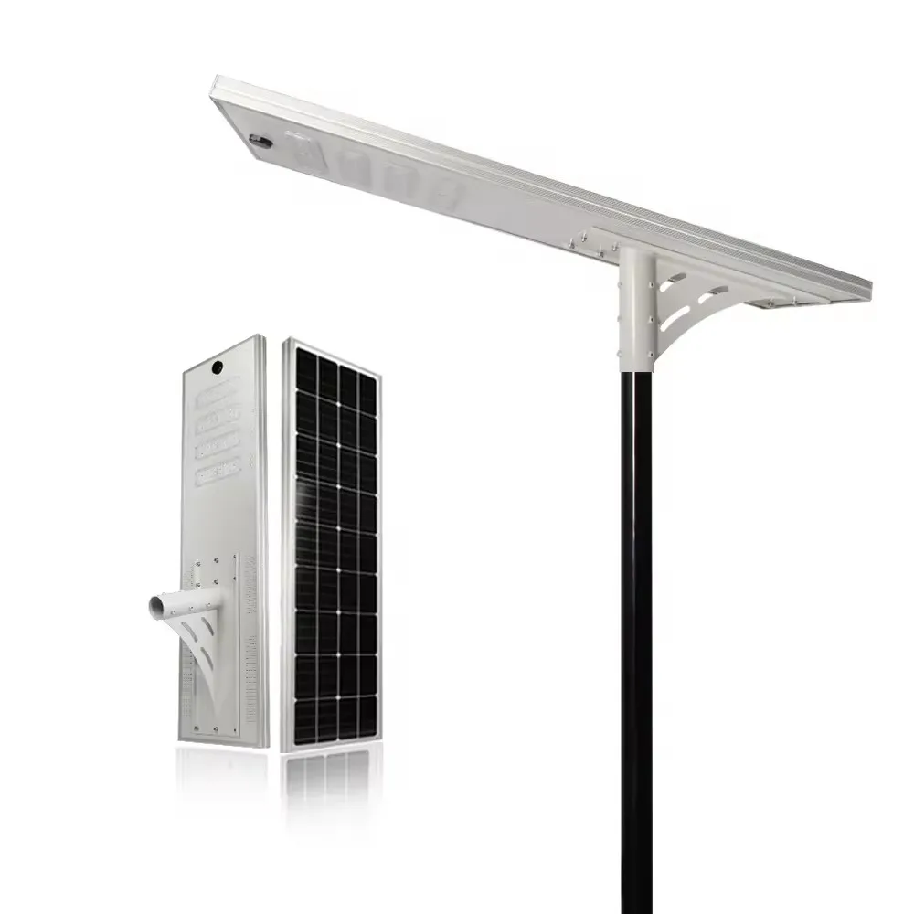 5 Years Warranty Solar Street Lamp in One Solar LED Street Light with Pole IP65 Integrated All 60w 80w 100w 120w 20 80