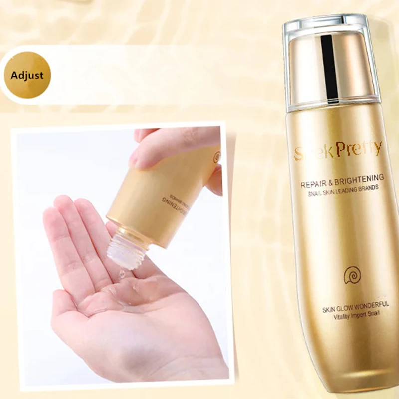 Korean Custom Collagen Sodium Hyaluronate Moisturizer Anti Aging Toner Serum Facial Products Snail Skin Care Set