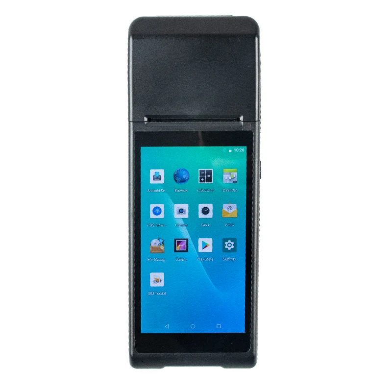 High quality Style Automatic Wifi Pos Printer Handheld Mobile Pos Machine Android 8.1 System For Restaurant Food Delivery use