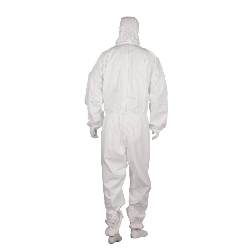 
Dupont Tyvek Fabric Jumpsuit Microporous Romper Disposable Coverall Protective Clothing 