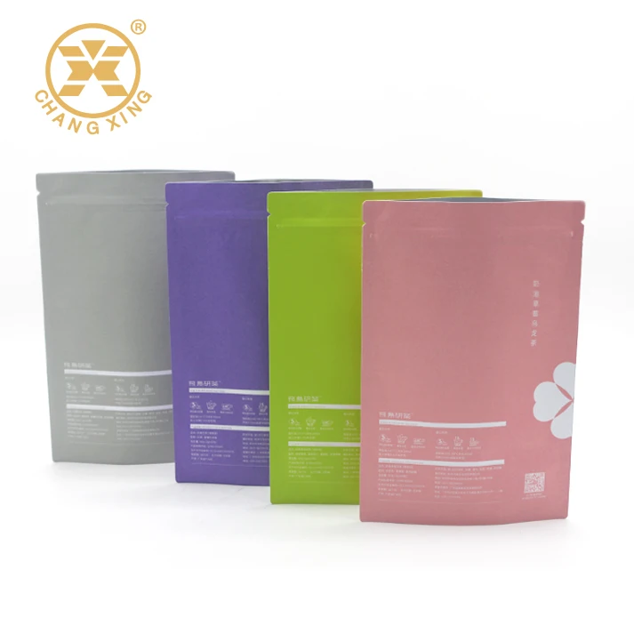 Многоцветная Крафтовая бумага с застежкой-молнией дой-Пак, красочный термостойкий пакет для хранения еды, для закусок