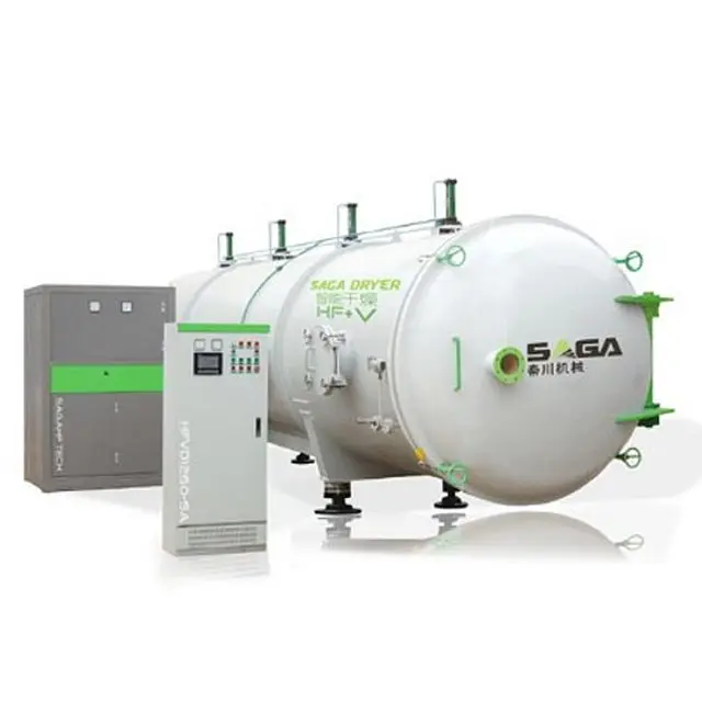 HFVD100-SA Radio Frequency Dried Sawn Oak Wood Dryer Chamber Drying Equipment 10m3