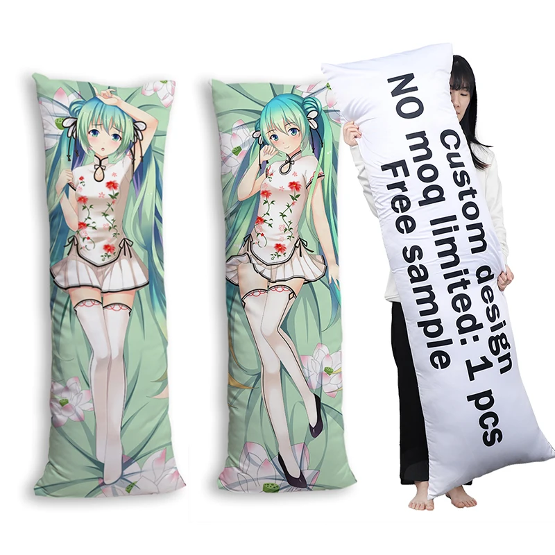 Наволочка с принтом аниме 40x100 см подушка для Otaku Dakimakura Japan 60x170 сублимационная Подушка dakimakura 60x180