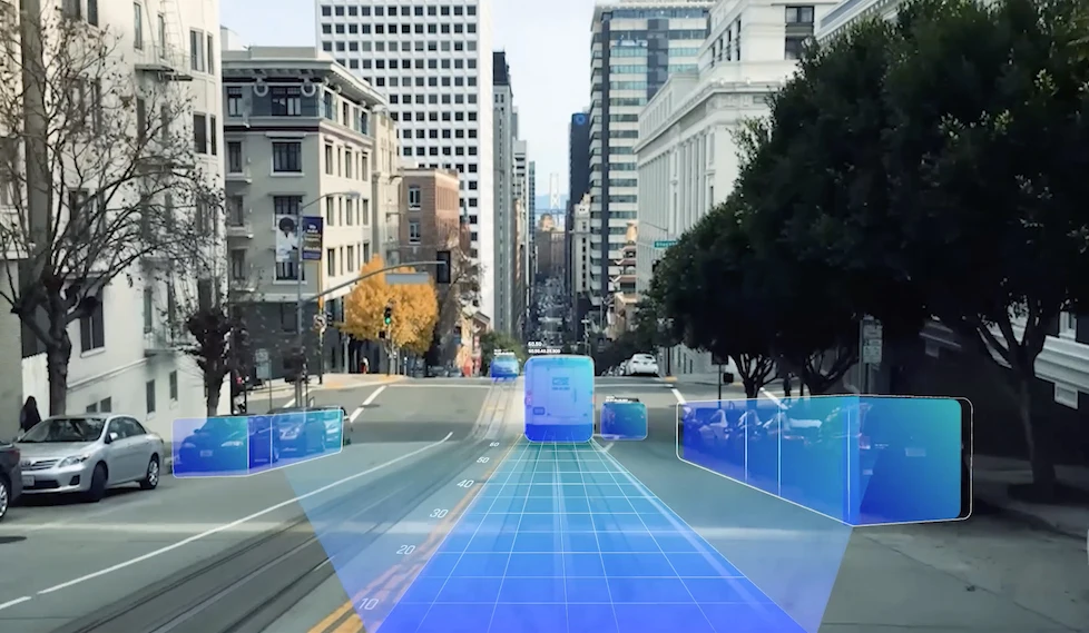 Blind Spot Detection 4D Imaging Radar for car truck bus monitoring by system software automobile interconnected products