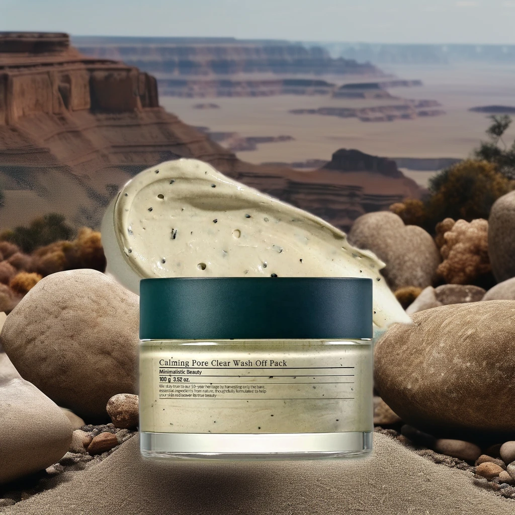 Green Bean Vitamin C Calming Pore Clear Wash off Mask for Removing Blackheads Acne Dark Spots Skin Tone Use Face Nose Neck Feet