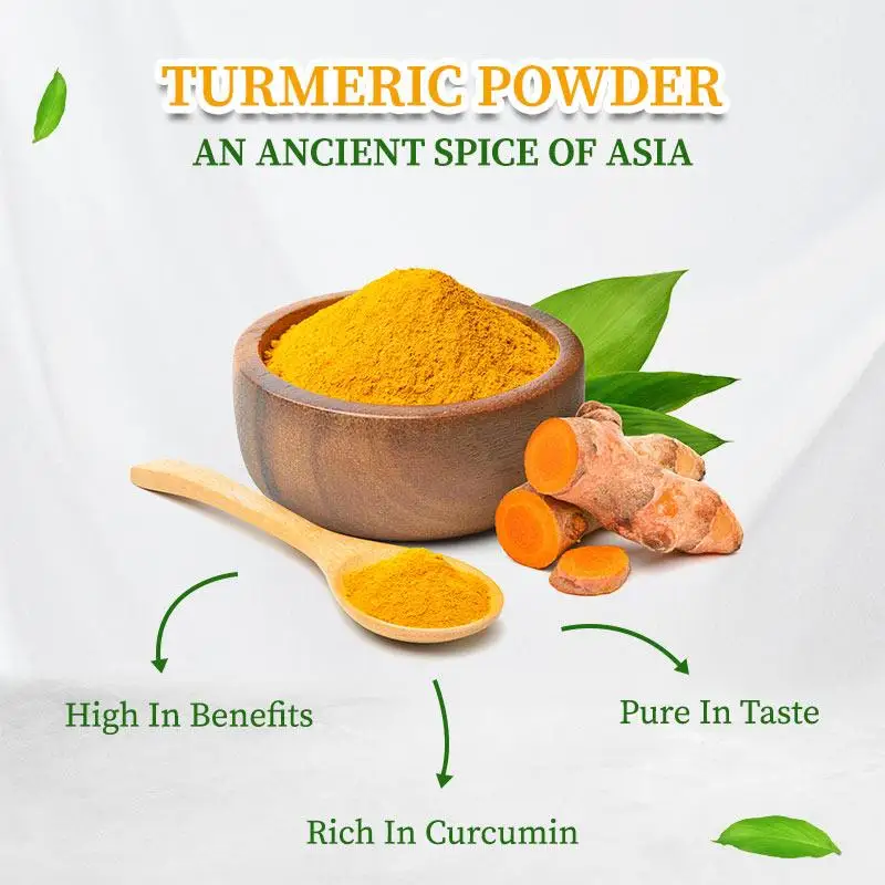 QINSHANTANG Quality Turmeric Root Extract 95% Curcumin Extract Powder Food Grade Grinder Turmeric Powder