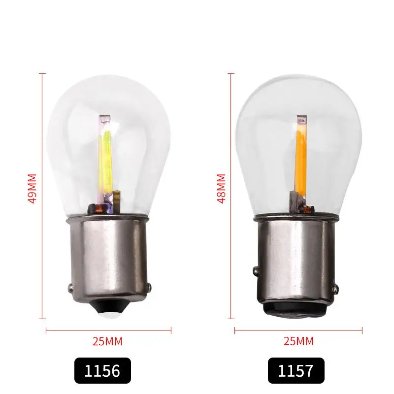 
Car Led Bulb No Error Auto Turn Signal Lamp Reversing Lights 12V 1156 ba15s p21w with multi color 