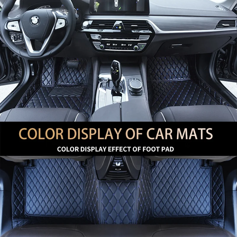 2022 Custom Colour Full Set Car Floor Mats Leather 5D Car Floor / Foot Mats With Good Price