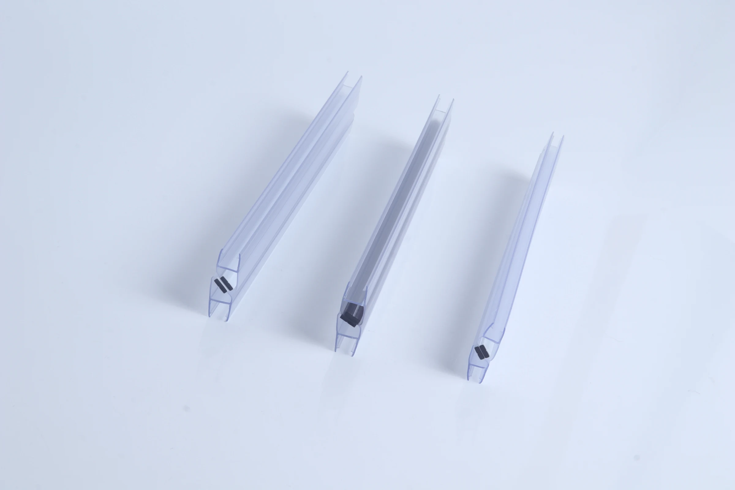 90/180 Degree Glass Door And Window Magnetic PVC Rubber Waterproof Seal Strip Shower Door Sealing Strip