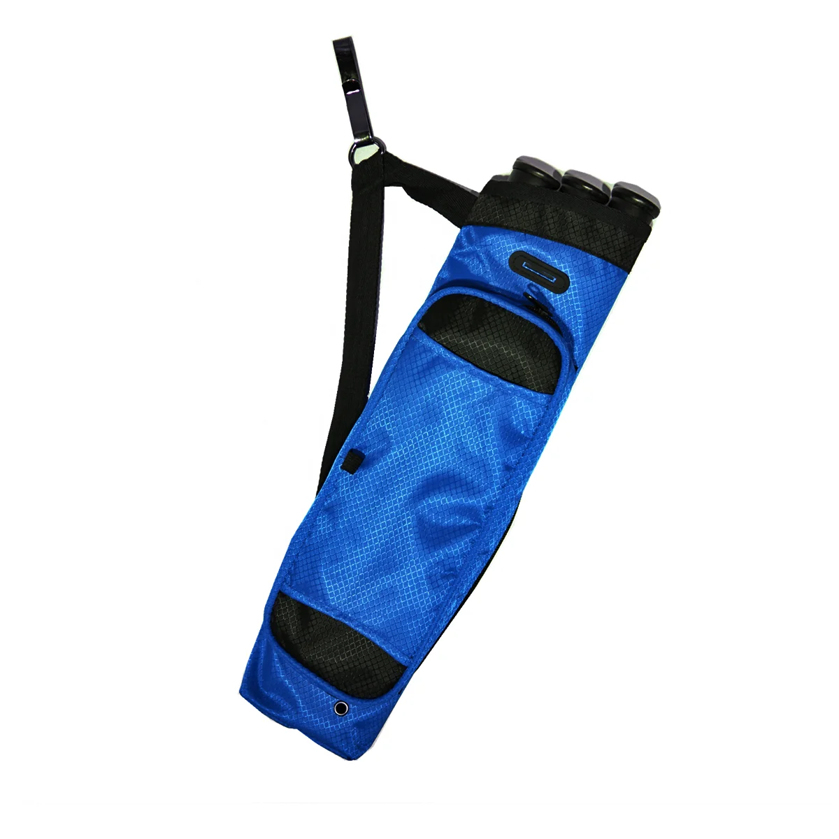 OEM ODM 3 Tube Hip Archery Arrow Quiver Holder with Pockets for Hunting Training