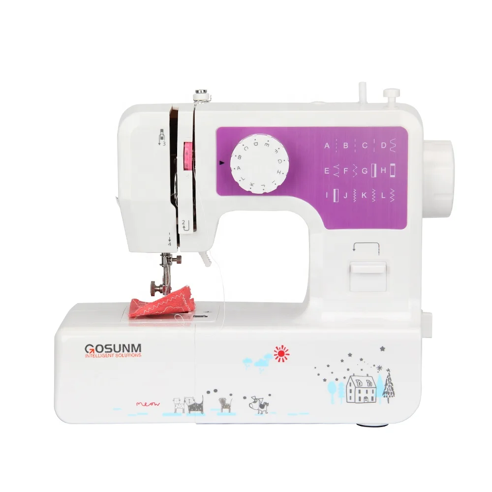 JG1602 stiching machine sewing home use mini electric household sewing machine