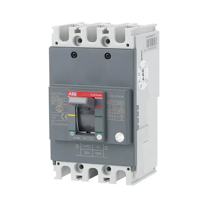 Brand new and original abb circuit breaker MCCB T6N 630 TMA R630 FF 3P 630A abb circuit breaker mccb