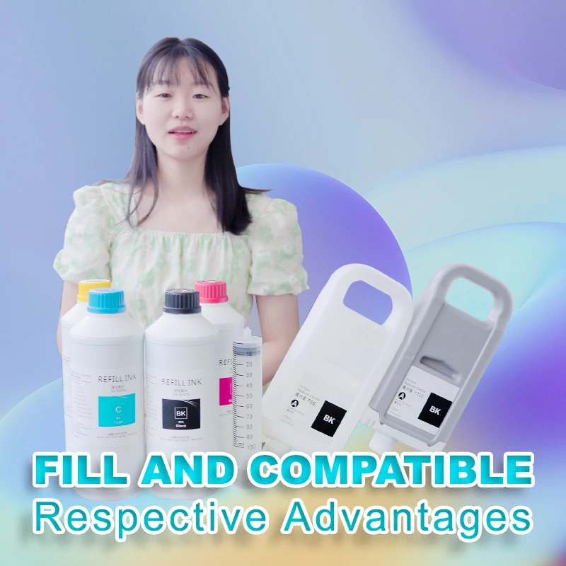 Supercolor 10 Color pfi 2700 Compatible Ink Cartridge Refill Ink With New Chip For Canon Image PROGRAF GP-2000