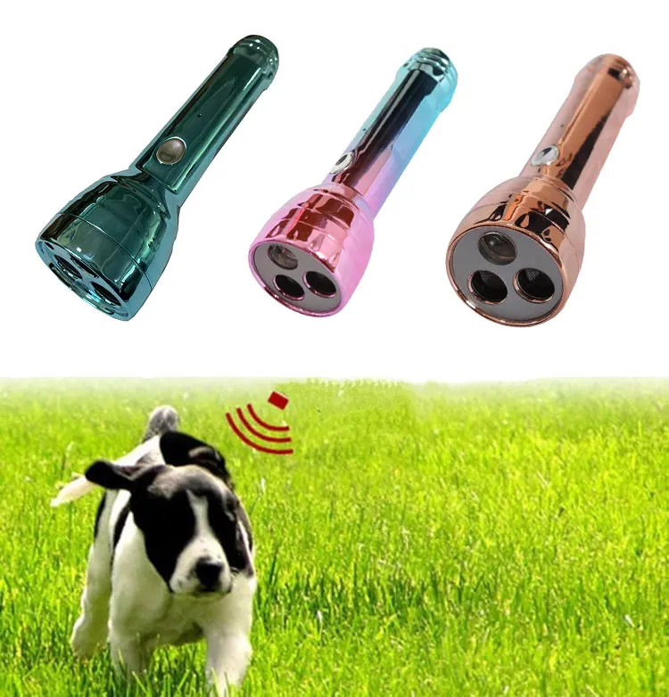 
Best Seller LED Mini Handheld Powerful Outdoor Pet Dog Anti Bark Control Ultrasonic Dog Repeller 