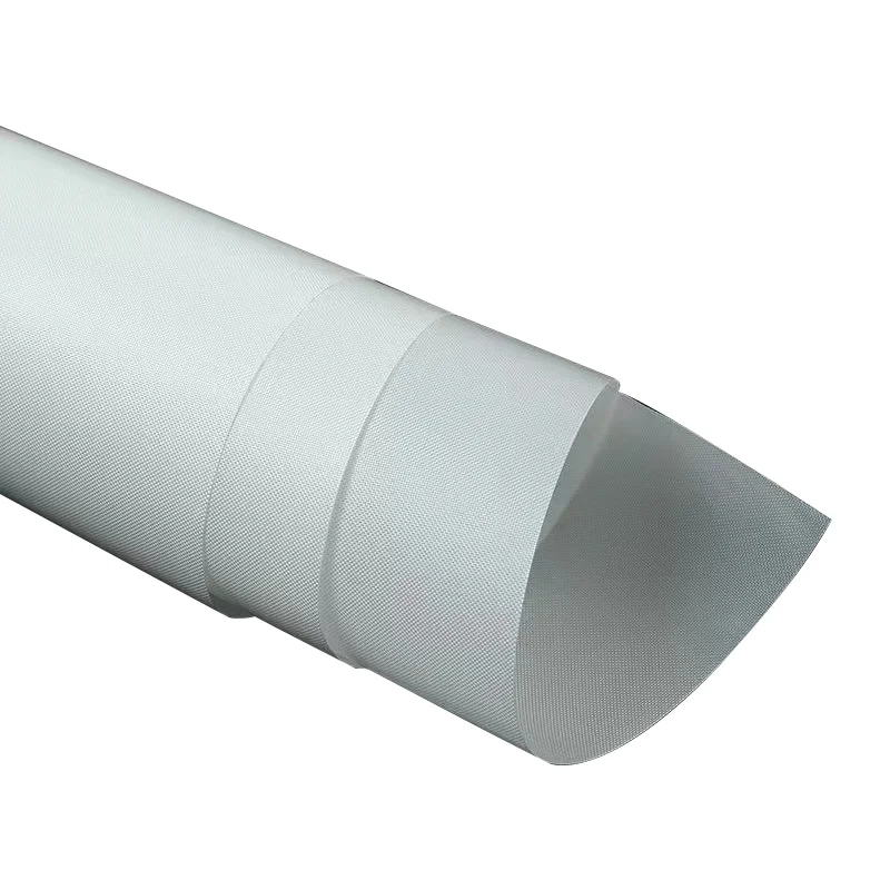 Teflonning ptfe white color 200mm high temperature fireproof insulated heat transfer stamping printing machine fiberglass cloth