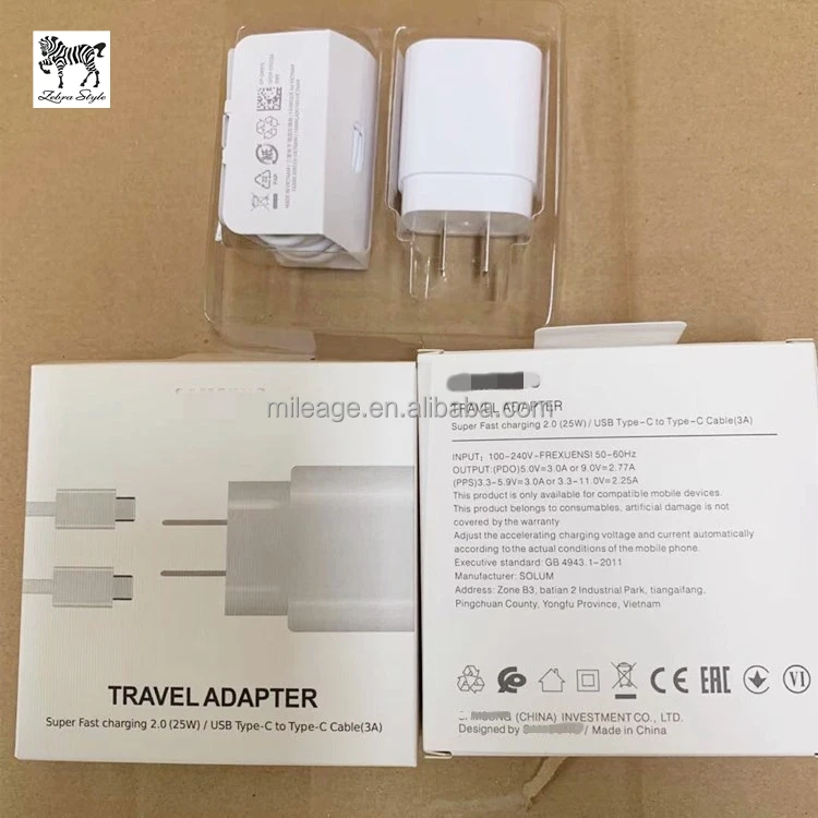  Новый продукт 25W EP-TA800 ЕС зарядка для мобильных телефонов через USb быстрое зарядное устройство Samsung Galaxy Note10 Путешествия адаптер EU/US/UK Разъем