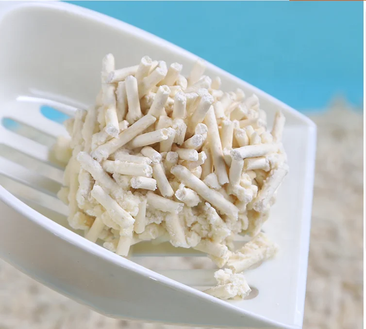Natural comfortable high quality water soluble  plant pet tofu cat litter