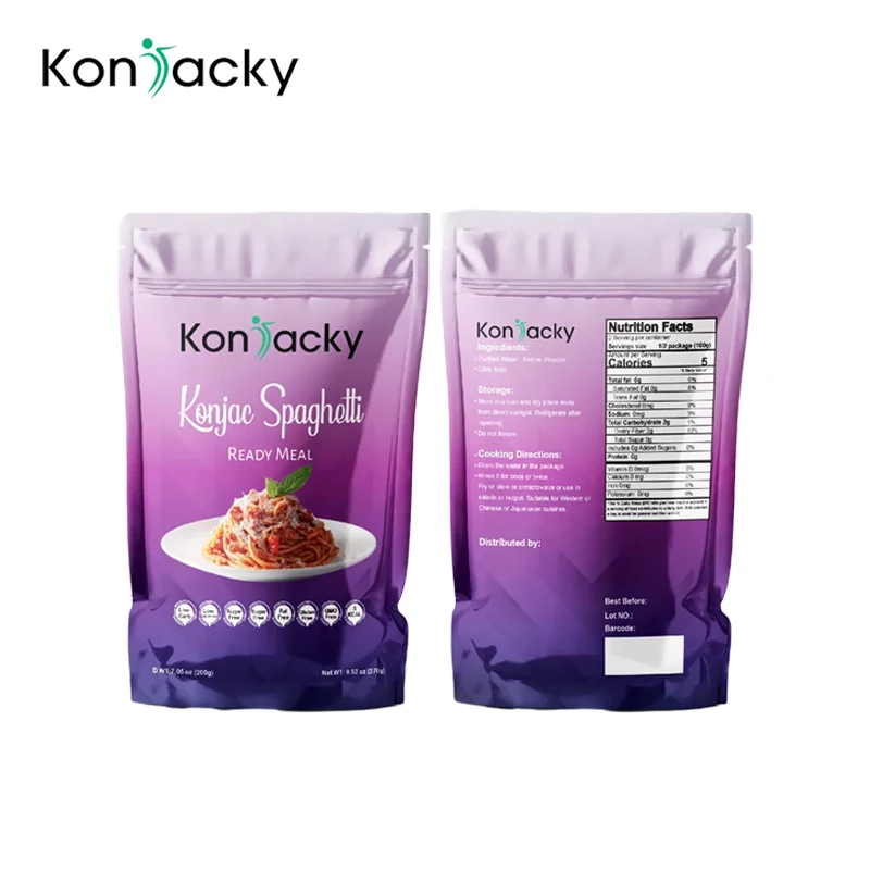 Konjac shirataki macaroni short pasta for vegetarian