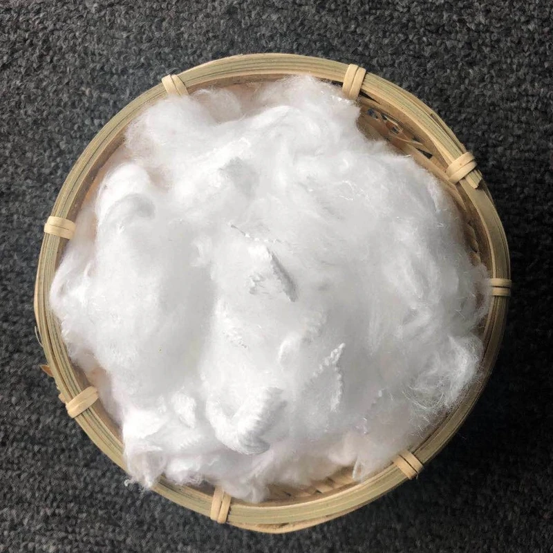 Bosilun Staple Fiber Fill Cotton For Pillow psf White Fiber