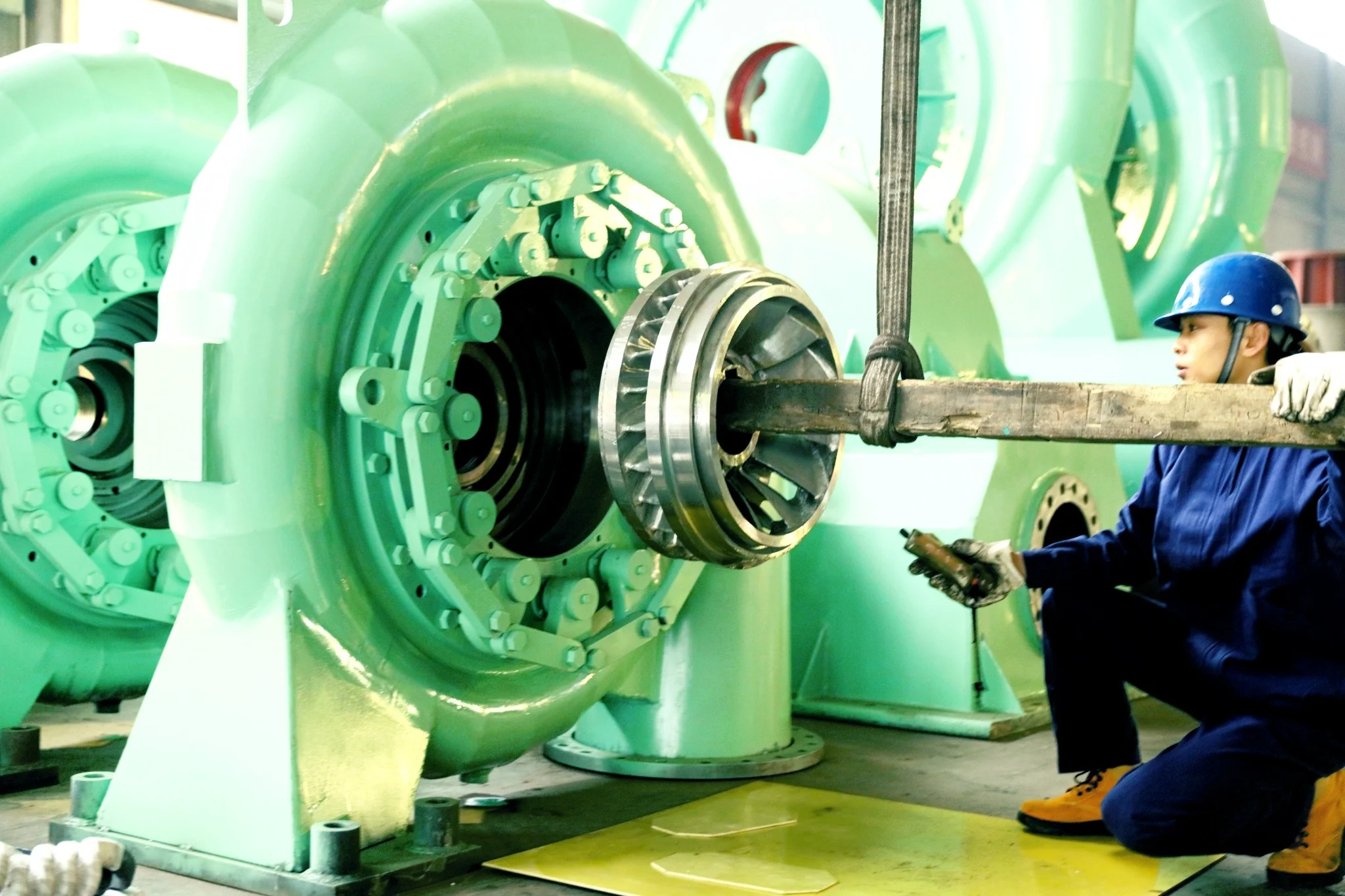 600kw  Factory Price  Francis Water Turbine   for Small Hydropower Plant  800kw 1000kw High Quality Equipment