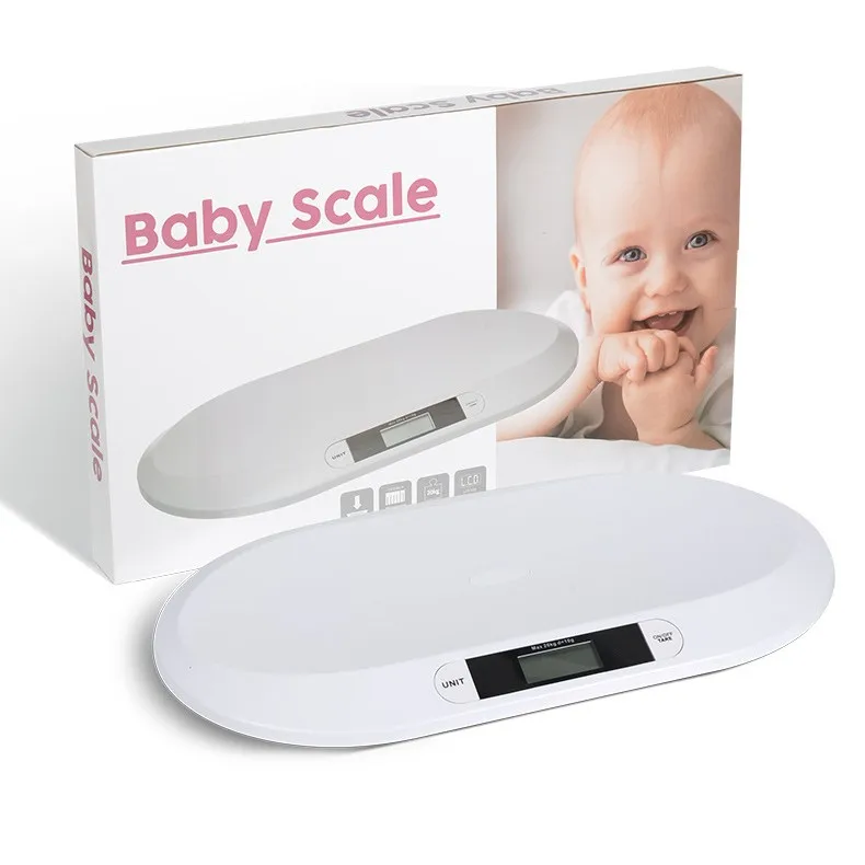 20KG White Measure Infant Digital Weight Electronic Weighing Baby Scale