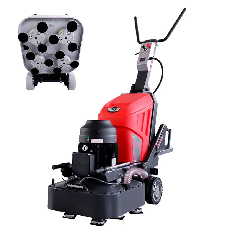 Угловой мраморный бетонный напольный шлифовальный станок для полировки плитки камня алмазного электрического мрамора терраццо эпоксидный скруббер диск сухой и влажной шлифовки