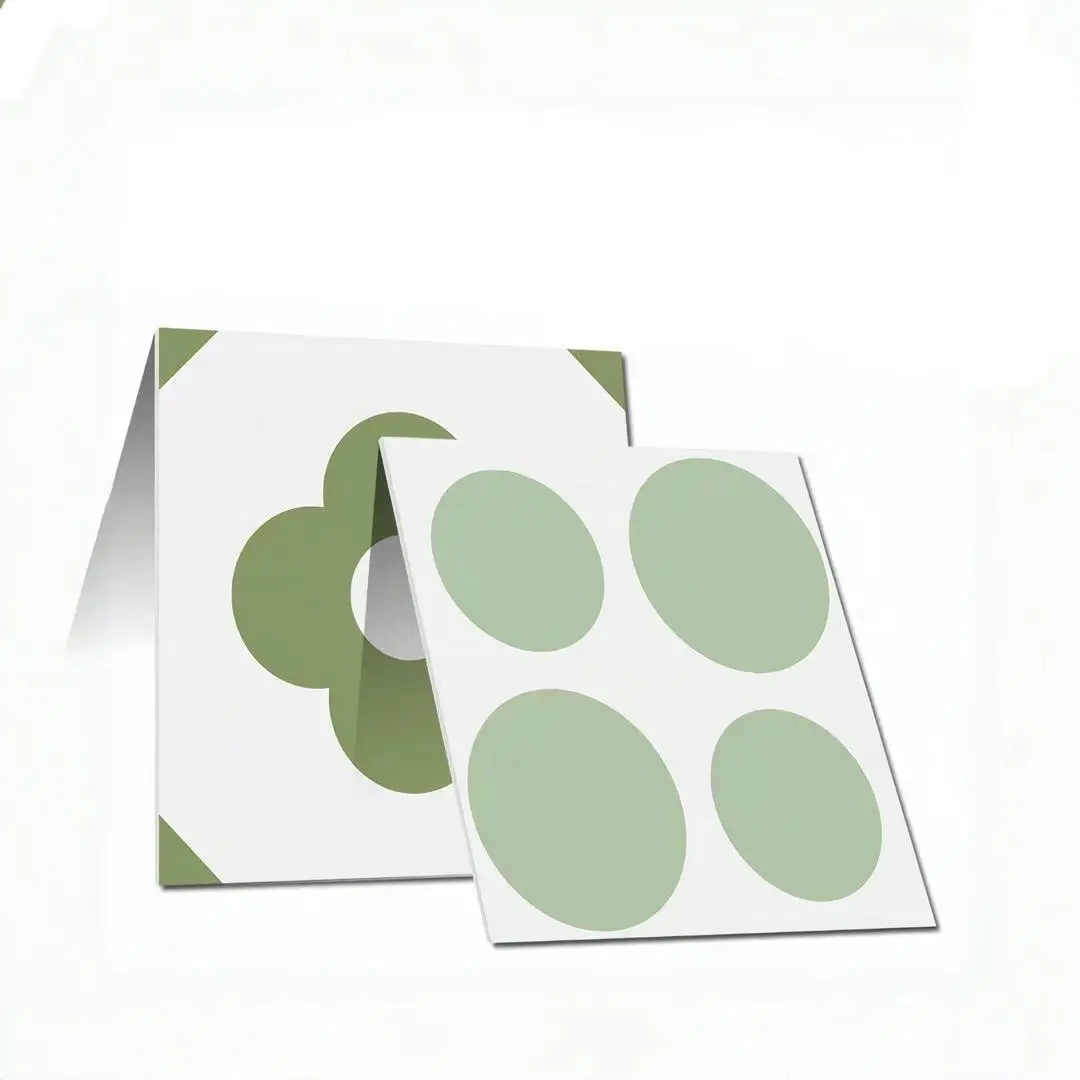 European-Style Small Fresh Green 300*300 Non-Slip Bathroom Wall Tiles for bathroom and kitchen