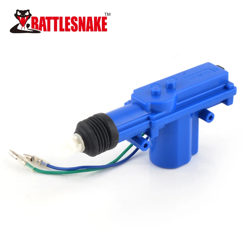 Blue Car Door Lock Actuator 360 Degree Car Central Lock System Universal DC12V Central Locking System