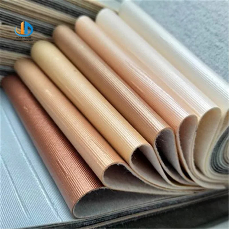 Hot selling artificial pvc pu faux leather material for sofa home decoration