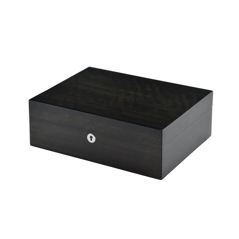 New Design Wood Cigar Cabinet Humidor wooden storage box With spacer strip custom humidor cigar box cabinet