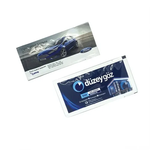 INDIVIDUAL PACKED WET TOWEL COTTON WET WIPE 7cm x 12cm