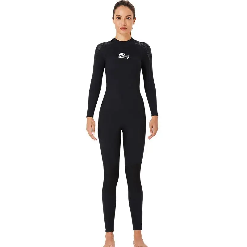 Custom Logo Printed Surf Spearfishing Wetsuit Man Women Scuba Diving 3MM Neoprene Wetsuit Black For Women Pink Black