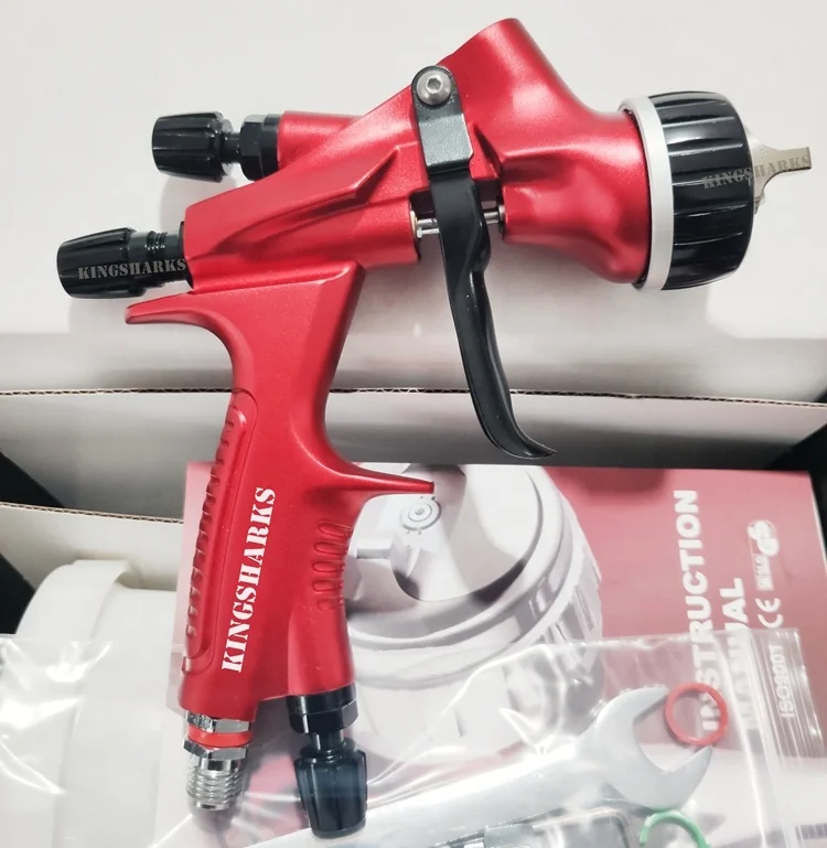 Professional auto paint painting airbrush automotive refinishing air pneumatic hvlp car paint spray gun